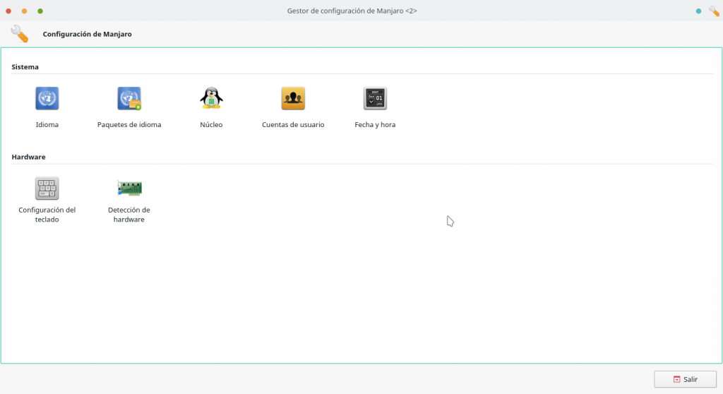 Manjaro_Cinfiguraciones