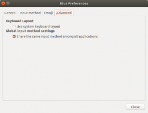 IBus Preferences